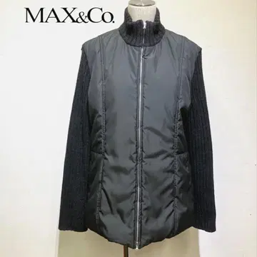 MAX&Co. 소매 절개 도킹 자켓 충전솜 점퍼
