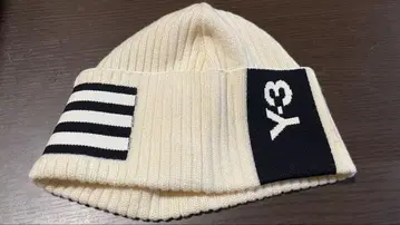 Y-3 니트 모자 화이트