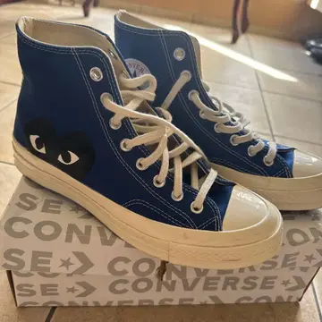 CONVERSE PLAY 파랑 하이컷 스니커즈