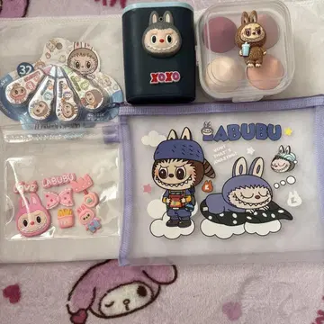 LABUBU 캐릭터 굿즈 세트