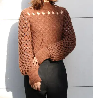 Mame Kurogouchi Plaid Kintted Pullover