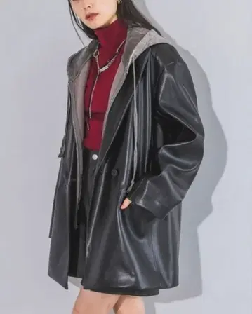 JEANASIS BOXY 테일러드 가죽 자켓