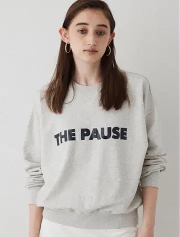 택 포함 새상품 THE PAUSE 맨투맨 WhimGazette 미사용