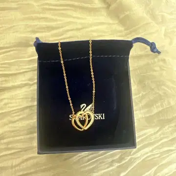 Swarovski 하트 모티브 목걸이