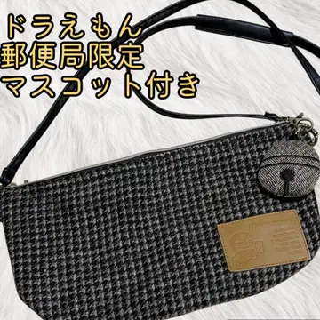 도라에몽 숄더백 우체국 한정판 방울 마스코트 포함 후지코 후지오 체크