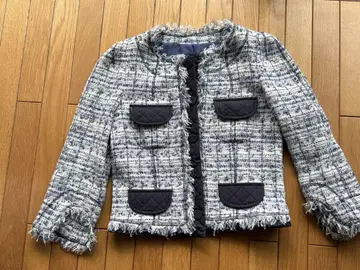 TO BE CHIC 노카라 자켓 그레이 계열