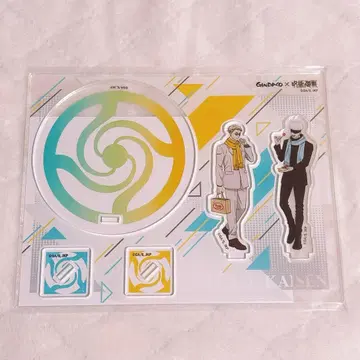 주술회전 긴타코 콜라보 수량 한정 아크릴 코스터 고죠 사토루 나나미 켄토