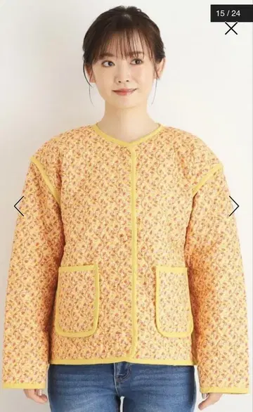 로라 애슐리 퀼트 자켓