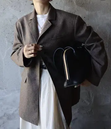 epa 브라운 테일러드 자켓