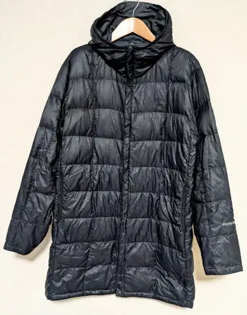 800FP 초경량 U.L. 트래블 다운 코트 M 블랙 몽벨