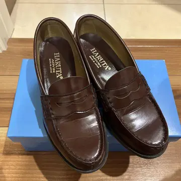 HARUTA 브라운 로퍼 일본제 24cm