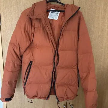 CAMP 7 후드 부착 다운 자켓 L