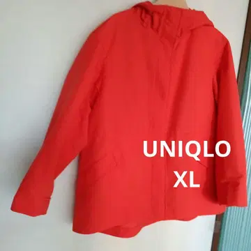 유니클로 점퍼 빨간색 계열 XL