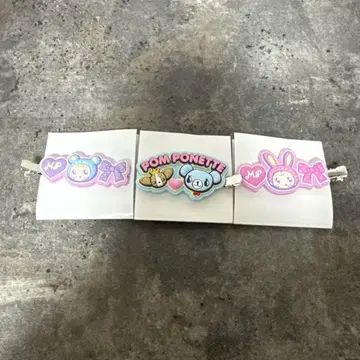 나루미야 캐릭터 러버 클립 메조 피아노 3개 세트