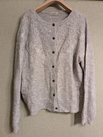 Samansa Mos2 그레이 가디건