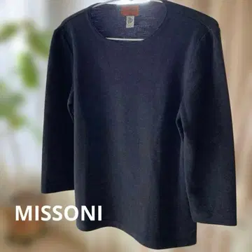 MISSIONI 다크 그레이 긴팔 니트 이탈리아제 새상품급