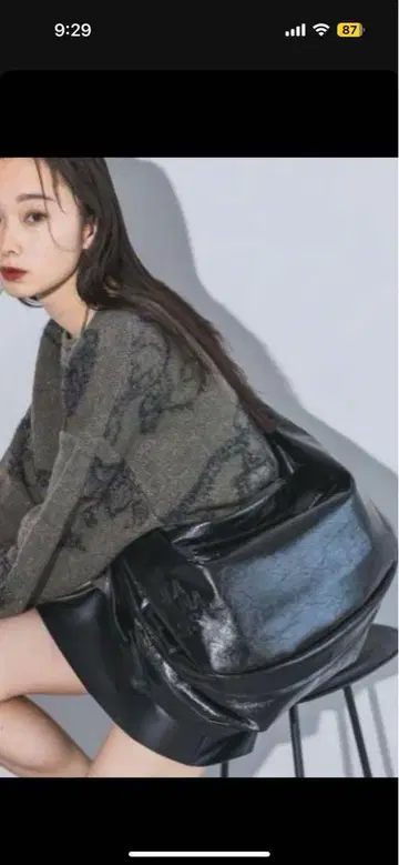 지나시스 2WAY 빅 숄더백