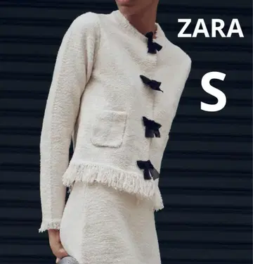 ZARA 리본 니트 S 사이즈