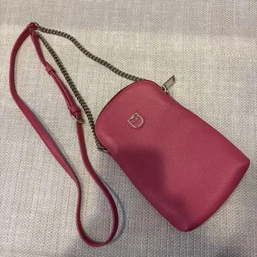 훌라 FURLA 핑크 가죽 숄더백