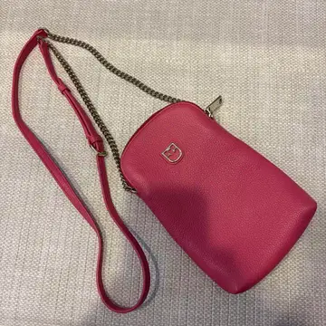 훌라 FURLA 핑크 가죽 숄더백