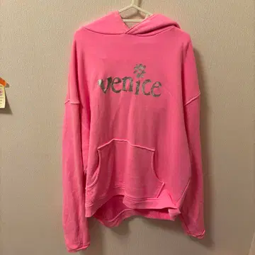 ERL 후드티 후디 핑크 venice 맨투맨