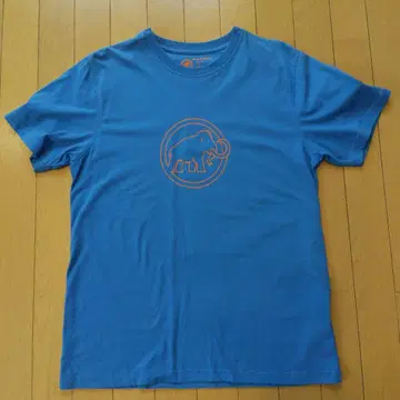 MAMMUT 파란색 T셔츠 L/XL