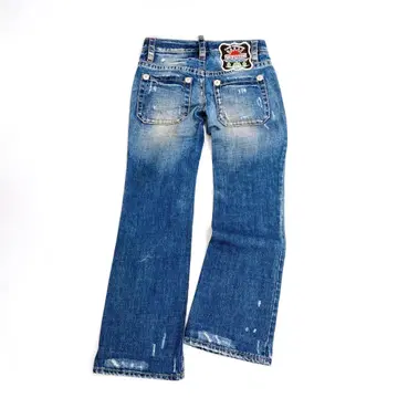 DSQUARED2 디스퀘어드2 3 데미지 데님 부츠컷 36