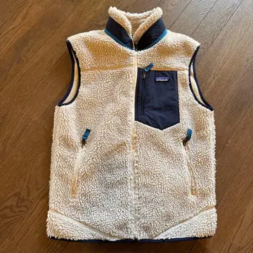 Patagonia 레트로X 플리스 베스트 크림/네이비