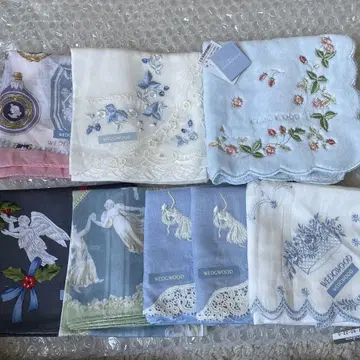 WEDGWOOD 손수건 8개 세트