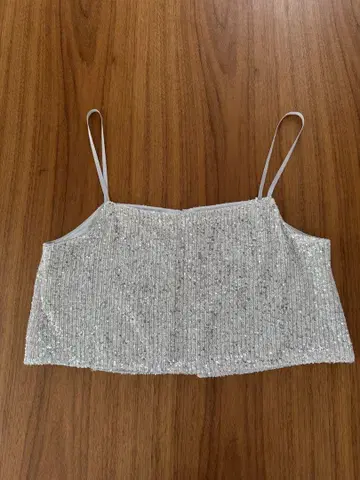 유나이티드 애로우즈! 실버 스팽글 뷔스티에