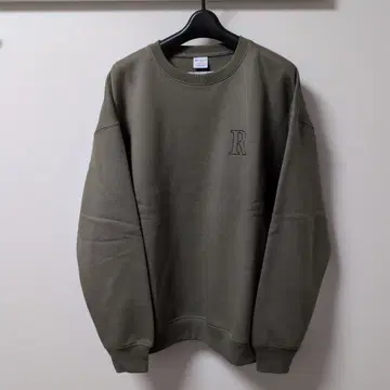 Champion M 올리브색 R 로고 트레이닝복