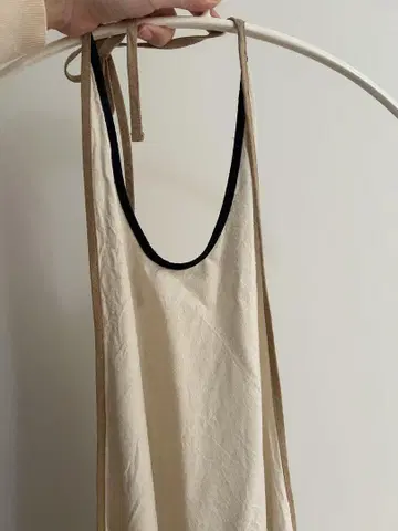 베이스 레인지 에이프런 원피스