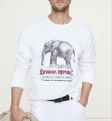 BANANA REPUBLIC 엘리펀트 스웨트 셔츠
