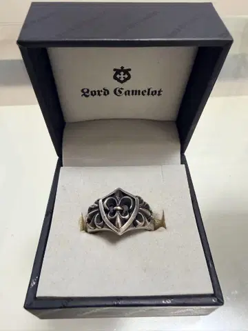 Lord Camelot 플뢰르 드 리스 실버 반지