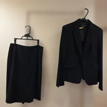 ICB 블랙스커트 수트 상하의 비즈니스 예복