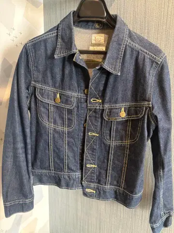 리 데님 자켓 M 사이즈 인디고