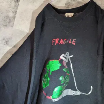 MAZE 맨투맨 트레이닝복 블랙 XL 빅 오버 사이즈 C45,17