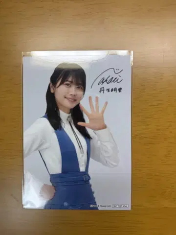 히나타자카46 로손 스마트폰 복권 브로마이드 생사진 니부 아카리