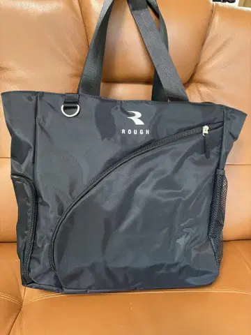 ROUGH 테니스 라켓백 블랙