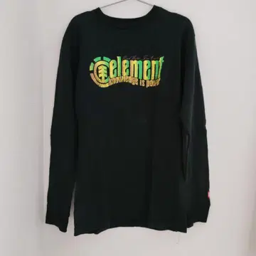 Element 긴팔 티셔츠 블랙