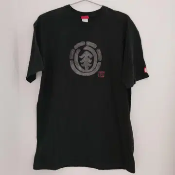 ELEMENT 그래픽 T셔츠 블랙