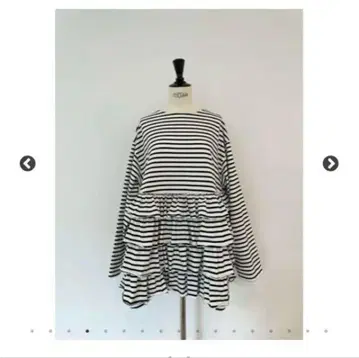 로지몬스터 kurage border tunic 블랙