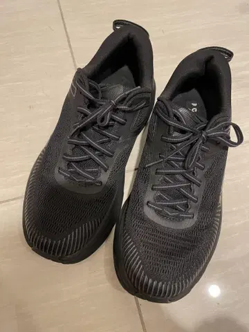 HOKA ONE ONE 블랙 스니커즈 26cm