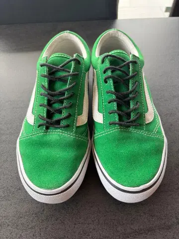 Vans 올드스쿨 그린 그린 컬러 스니커즈