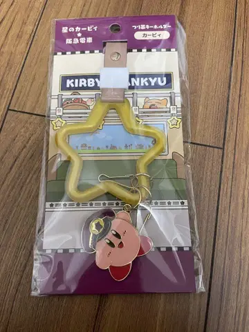 별의 커비 x 한큐 전철 손잡이 키링 (커비) 덤 쇼핑백