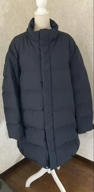 유니클로 롱 다운 자켓