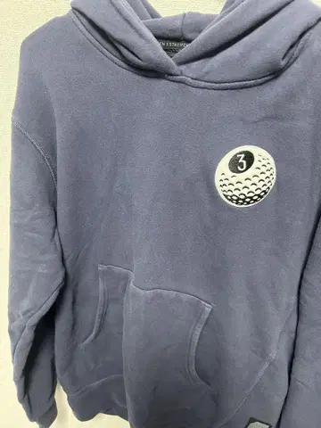 adidas 그레이 후드 부착 후드티 골프