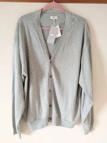 BEAMS 그레이 L 사이즈 가디건