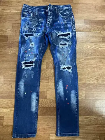 CavariA 데미지 데님 42