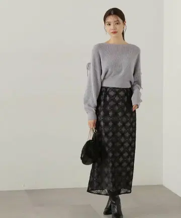 24AW 튤 플라워 스커트 프로포션 에디트 콜론